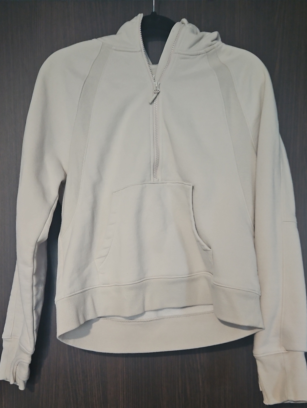 Lole Cream Zip-Up Hoodie